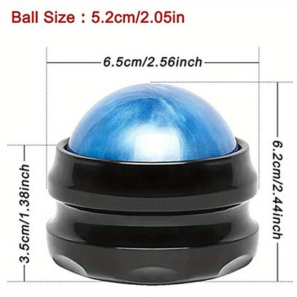 1pc of Hand-Operated Roller, Ball Massager, Body And Foot Relaxer, Relaxation Tool for Pressure.