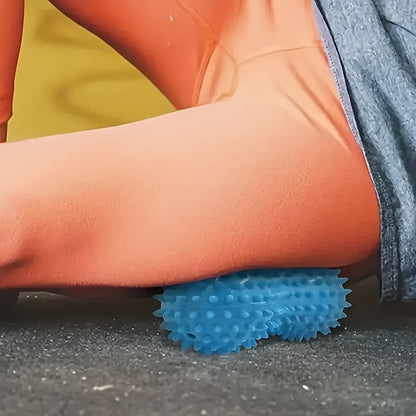 Colorful PVC Spiky Massage Balls for Deep Tissue Massage: Stress, and Muscle Soreness - Hard and Durable