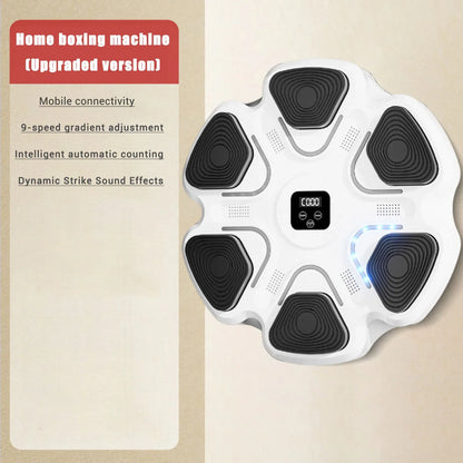 Smart Musical Boxing Trainers devices Digital Target Training Boxing Machine for Office Workers and Students