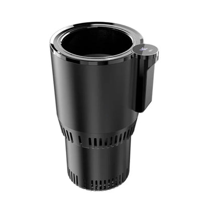 Smart Car 2-In-1 Hot And Cold Cup Drinks Holder Home Fast Refrigeration Cooling/Heating Mini Touch Screen Beverage Mug Drink Can