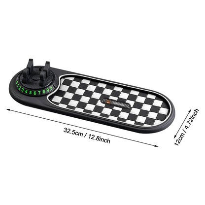 Phone Holder Anti-Slip Mat Holder for Dashboard with 360° Rotatable Phone Holder for Cell Phone Keys Sunglasses