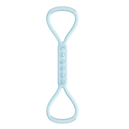 8 Word Tensioner Eight Silicone Yoga Auxiliary Home Elastic Band Fitness Equipment Shoulder Beauty Back Elastic Band