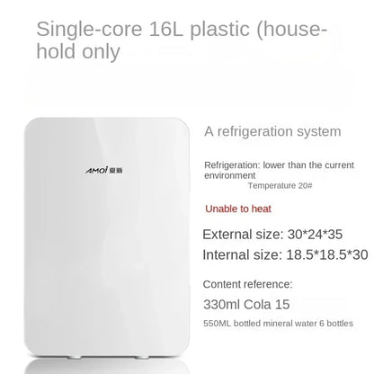 Mini Refrigerator Frozen Refrigerated Home Dormitory Car Office Student Small Freezer refrigerador domestico