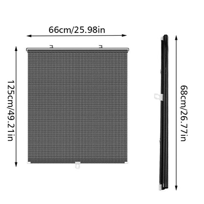 Black Out Blinds Roller Drilling Drill Blackout Shades Curtain Rollers for Window Roll Darkening Blind Curtains Kitchen Shutter