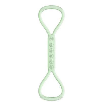 8 Word Tensioner Eight Silicone Yoga Auxiliary Home Elastic Band Fitness Equipment Shoulder Beauty Back Elastic Band