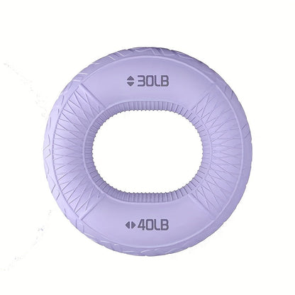 5pcs/1pc Silicone Grip Strength Enhancer Rings, 10-20/20-30/30-40/88.18-50.0/48.99LB Hand Grip Training, Forearm and Finger Exerciser Equipment - Suitable for Muscle Training, Sports, Climbing, Fitness